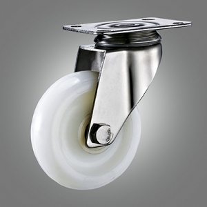 Stainless Steel Caster Series - Medium Duty PA Top Plate Caster - Swivel