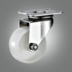 Stainless Steel Caster Series - Light Duty PA Top Plate Caster - Swivel