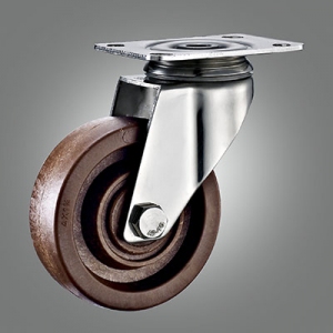 280? High Temperature Caster Series - Stainless Top Plate Caster - Swivel