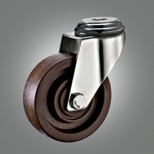 280? High Temperature Caster Series - Stainless Hollow Rivet Caster - Swivel