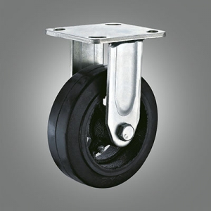 Heavy Duty Caster Series - Rubber Top Plate...