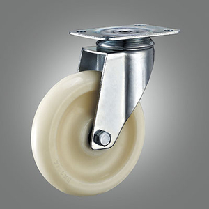 Medium Duty Caster Series - Dual Pedal Type PP Top Plate Caster - Swivel